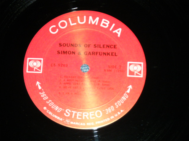 画像: SIMON & GARFUNKEL - SOUNDS OF SILENCE ( Matrix Number : A) XSM 112380-1C /B)XSM 112381-1AA )( Ex+++/MINT-) / 1966  US AMERICA "2nd Press Back Coverl"  STEREO Used LP