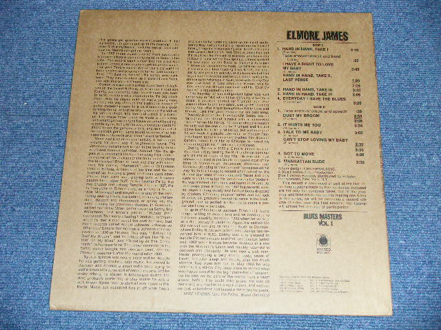 画像: ELMORE JAMES - BLUES MASTERS VOL.2 ( Ex+++/MINT- Looks:Ex+++ ) /   US AMERICA ORIGINAL Used LP  