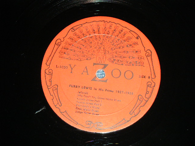 画像: FURY LEWIS - IN HIS PRIME 1927-1928 ( Ex/MINT- ) /   US AMERICA ORIGINAL Used LP  