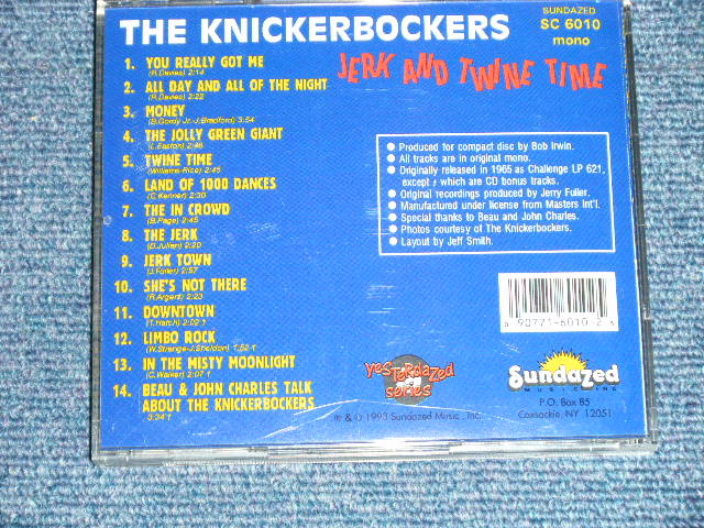 画像: The KNICKERBOCKERS - JERK AND TWINE TIME (MINT/MINT) / 1993  US AMERICA  ORIGINAL Used CD 