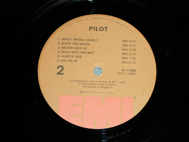 画像: PILOT -  PILOT (Ex+++/Ex+++) / 1974 US AMERICA ORIGINAL Used  LP 