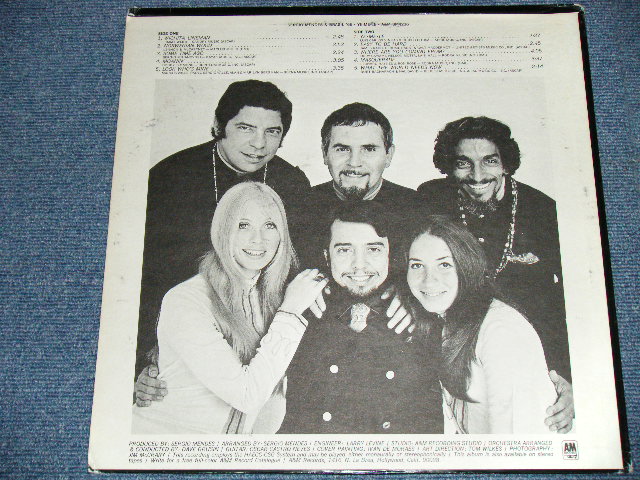 画像: SERGIO MENDES & BRASIL '66 - Ye-Me-Le (Matrix # : A&M CSG-SP4371-8 /A&M CSG-SP4372-2 ) ( Ex+/Ex+++ )  / 1969 US AMERICA Original Stereo "BROWN LABEL"  Used LP 