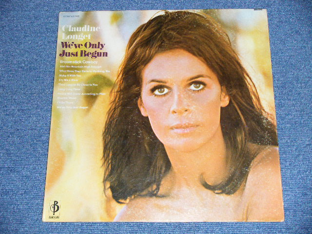 画像: CLAUDINE LONGET -  WE'VE ONLY JUST BEGUN ( Produced & Arranged by NICK DeCARO ) ( Ex++/Ex++ Looks:Ex+ ) / 1971 US AMERICA ORIGINAL Used LP 