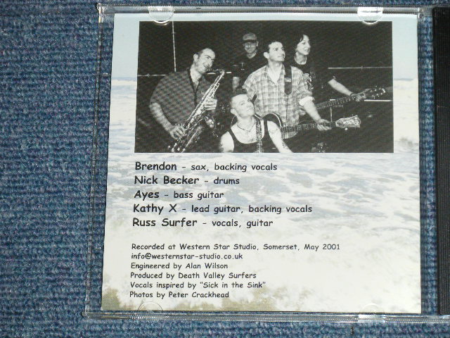画像: DEATH VALLEY SURFERS - DEAD MAN'S SURF (MINT/MINT) / 2001 UK ENGLAND ORIGINAL Used CD 