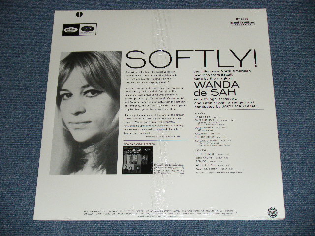 画像: WANDA de SAH - SOFTLY! :THE SEDACTIVE VOICE OF WANDA de SAH ( SEALED NEW   )  / 2000's  US AMERICA REISSUEl Stereo "BRAND NEW SEALED"  LP 