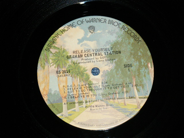 画像: GRAHAM CENTRAL STATION - RELEASE YOURSELF ( Ex++/Ex+++)  / 1974 US AMERICA  ORIGINAL Used LP  