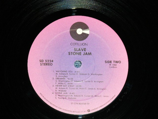 画像: SLAVE -  STONE JAM ( Ex+++/Ex+++)  / 1980 US AMERICA  ORIGINAL Used LP  