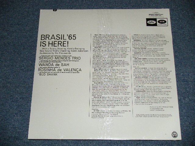 画像: THE SERGIO MENDES TRIO feat. WANDA de SAH with ROSIHA de VALENCA - BRASIL '65 ( SEALED NEW   )  / 2000's  US AMERICA REISSUEl Mono  "BRAND NEW SEALED"  LP 