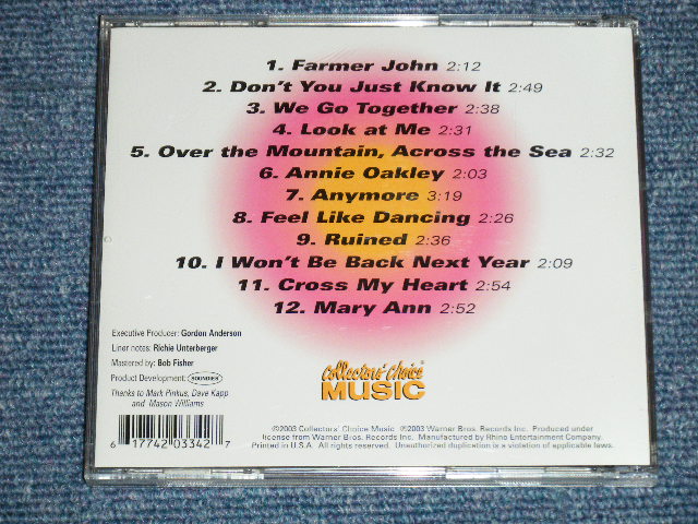 画像: The PREMIERS - FARMER JOHN LIVE ( MINT/MINT) / 2003 US AMERICA  ORIGINAL Used CD 