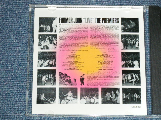 画像: The PREMIERS - FARMER JOHN LIVE ( MINT/MINT) / 2003 US AMERICA  ORIGINAL Used CD 
