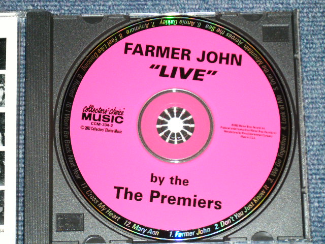 画像: The PREMIERS - FARMER JOHN LIVE ( MINT/MINT) / 2003 US AMERICA  ORIGINAL Used CD 