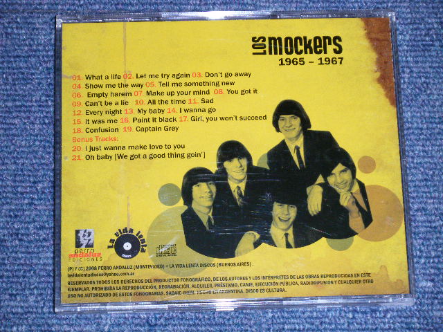 画像: Los MOCKERS - 1965-1967( MINT-/MINT) / ARGENTINA  Used CD 