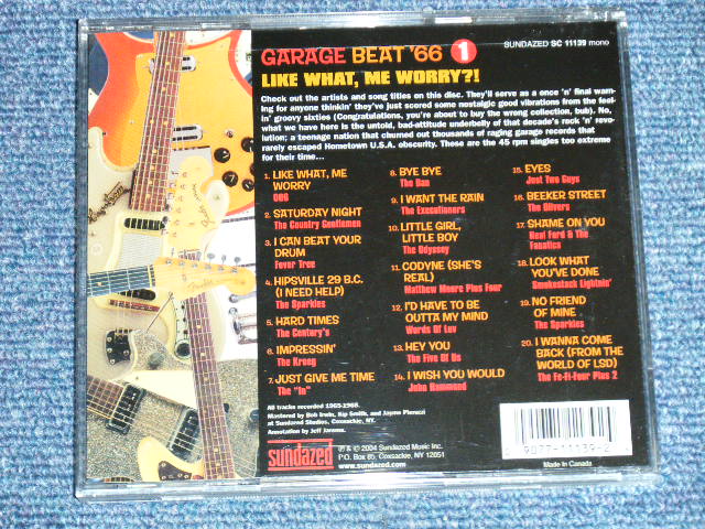 画像: va Omnibus - GARAGE BEAT '66 : LIKE WHAT, ME WORRY?!  (MINT-/MINT) / 2004 US AMERICA ORIGINAL  Used CD 