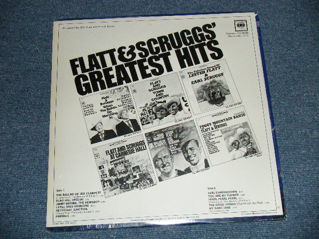 画像: FLATT & SCRUGGS () LESTER & EARL )    - GREATEST HITS  ( SEALED  )  / 19?? US AMERICA ORIGINAL ? "BRAND NEW SEALED"  LP 