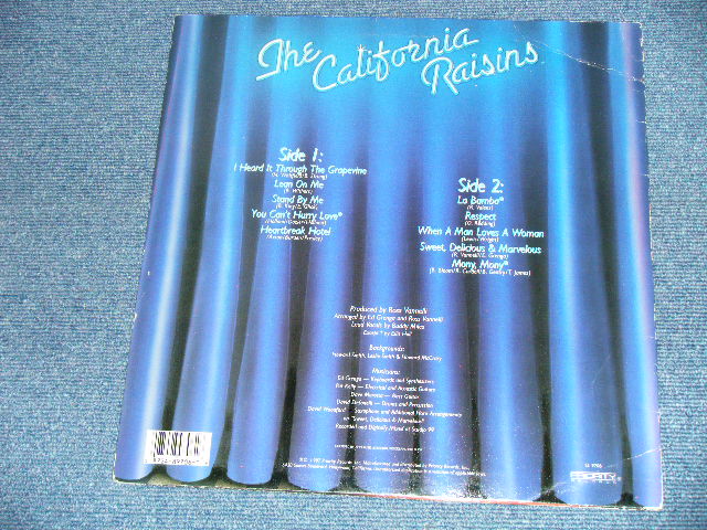 画像: CALIFORNEA RAISINS ( BUDDY MILES etc...) - SING THE HIT SONGS ( NO  POSTER & FLYER ) (Ex+++/Ex+++)  / 1987 US AMERICA ORIGINAL Used LP 