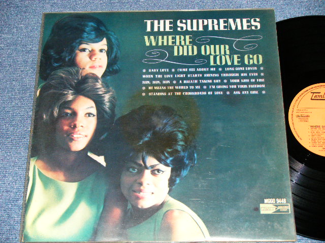 画像1: DIANA ROSS and THE SUPREMES - WHERE DID OUR LOVE GO ( Ex++/Ex+++ ) / 1964? HOLLAND  ORIGINAL Used LP  