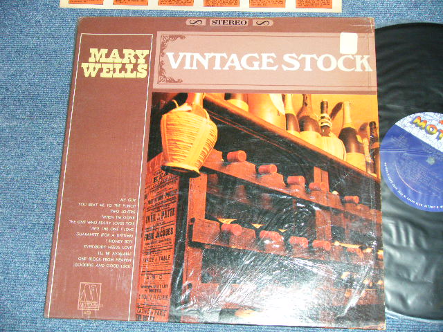 画像1: MARY WELLS - VINTAGE STOCK  ( Ex+++,Ex+/Ex ) / 1967 US AMERICA ORIGINAL STEREO  Used LP  