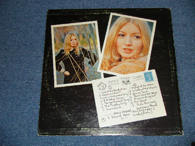 画像: MARY HOPKIN - POST CARD (MATRIX # A) ST1-3351-A-1  [⟁ (IAM logo)] B) ST2-3351-A-1  [⟁ (IAM logo)] ) "Capitol Records in Scranton, Pennsylvania Press" (Ex+++/MINT-) / 1969 US AMERICA ORIGINAL Used LP  