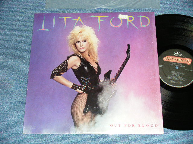 画像1: LITA FORD of RUNAWAYS- OUT FOR BLOOD ( MINT/MINT-) / 1983 US AMERICA ORIGINAL Used LP