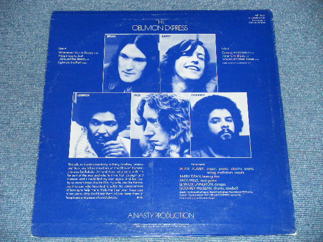 画像: BRIAN AUGER'S OBLIVION EXPRESS - A BETTER LAND (Ex++/MINT-)  / 1971 US AMERICA ORIGINAL "ORANGE Label" Used LP 