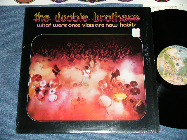 画像1: DOOBIE BROTHERS  - WHAT WERE ONCE VOICES ARE NOW HABITS  : With POSTER( Ex+++/MINT- A-1:Ex++) / 1974 US AMERICA ORIGINAL Used LP 