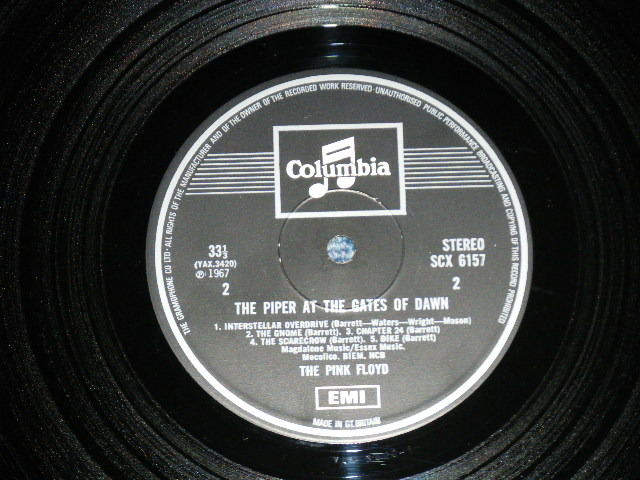 画像: PINK FLOYD, THE  - THE PIPER AT THE GATES OF DAWN ( Matrix # 1/1 : Ex++/Ex+++ Looks: Ex++) / 1970 UK ENGLAND 2nd press "1 EMI Label"  LABEL" STEREO  Used LP 