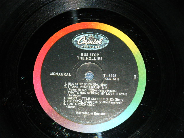 画像: THE HOLLIES -  BUS STOP ( Ex++/Ex)  / 1964? CANADA ONLY  ORIGINAL MONO  Used  LP 