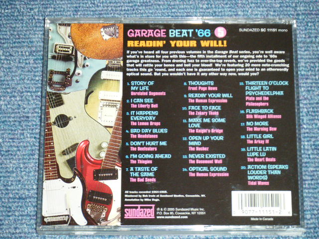 画像: V.A. - GARAGE BEAT '66 Vol.5   READIN' YOUR WILLI  ( MINT/MINT)  / 2005 US AMERICA Used CD 