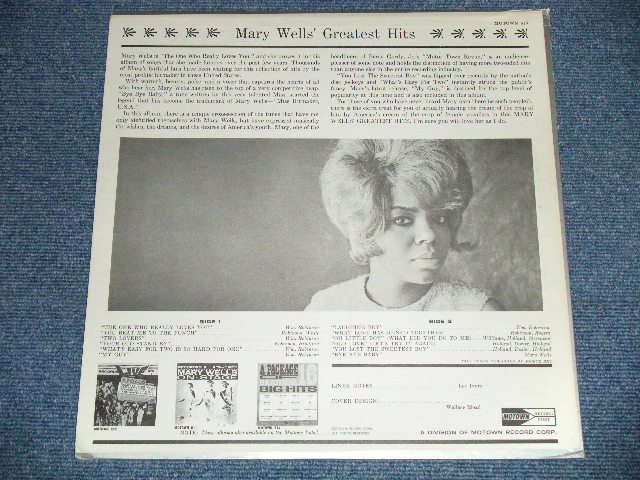 画像: MARY WELLS -  GREATEST HITS ( Ex++/Ex+++ ) / 1960's US AMERICA ORIGINAL "2nd Press Label" STEREO  Used LP  