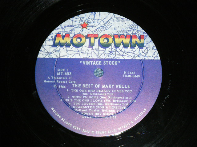 画像: MARY WELLS - VINTAGE STOCK  ( Ex+/Ex+++ / 1967 US AMERICA ORIGINAL  MONO  Used LP  