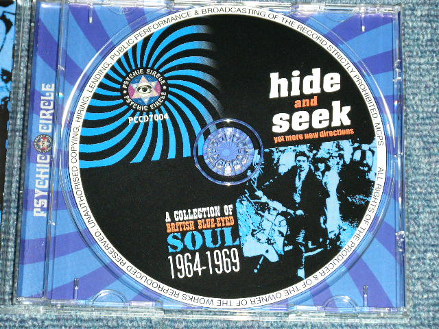 画像: V.A. OMNIBUS - HIDE AND SEEK : A COLLECTION OF BRITISH BLUE-EYED SOUL 1964-1969 (MINT-/MINT)  / 2007 UK ENGLAND  Used CD 