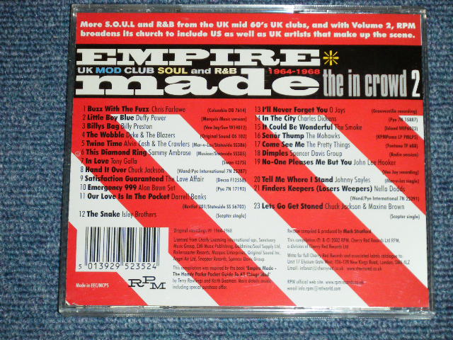 画像: V.A. OMNIBUS -  EMPIRE MADE : UK MOD CLUB SOUL AND R&B 1964-1968  (MINT-/MINT)  / 2002  UK ENGLAND  Used CD 