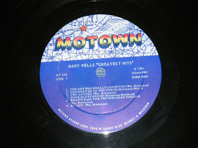 画像: MARY WELLS -  GREATEST HITS ( VG+++/Ex++) / 1964 US AMERICA ORIGINAL "1st Press" MONO   Used LP  