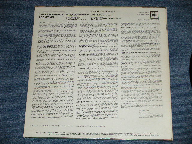 画像: BOB DYLAN - THE FREEWHEELIN' ( Matrix # : A)3AD /B)2AE)(Ex++/Ex+++)    /  1966 Version US AMERICA "360 Sound in WHITE Label"  MONO Used  LP