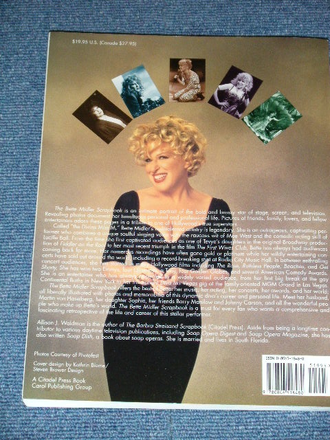 画像: BETTE MIDLER - THE BETTE MIDLER SCRAPBOOK   / 1997 US AMERICA ORIGINAL Used BOOK 