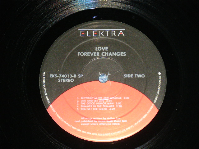 画像: LOVE (Arthur Lee) - FOREVER CHANGES (Ex+++/Ex+++) / 1984 US AMERICA  REISSUE  Used LP 