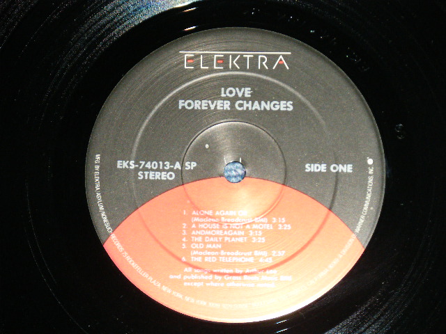 画像: LOVE (Arthur Lee) - REVISITED (Ex++/MINT-) / 1980-84 Version US AMERICA REISSUE "RED with Small E at Top Label" Used LP 
