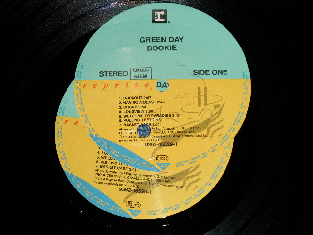 画像: GREEN DAY -  DOOKIE  ( Ex++/VG )   / 1994 GERMAN GERMANY ORIGINAL Used LP 