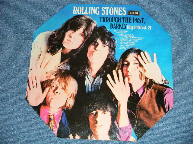 画像: ROLLING STONES - THROUGH THE PAST,DARKLY ( Ex+++/Ex+++ )  / 1969 GERMAN GERMANY  ORIGINAL  "1st press RED Label with ROYAL SOUND " Credit  Label "OCTAGON COVER" Used  LP  