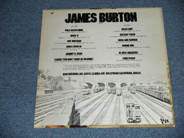 画像: JAMES BURTON - JAMES BURTON ( Ex++/MINT-)  / 1971 US AMERICA ORIGINAL "WHITE LABEL PROMO" Used LP 