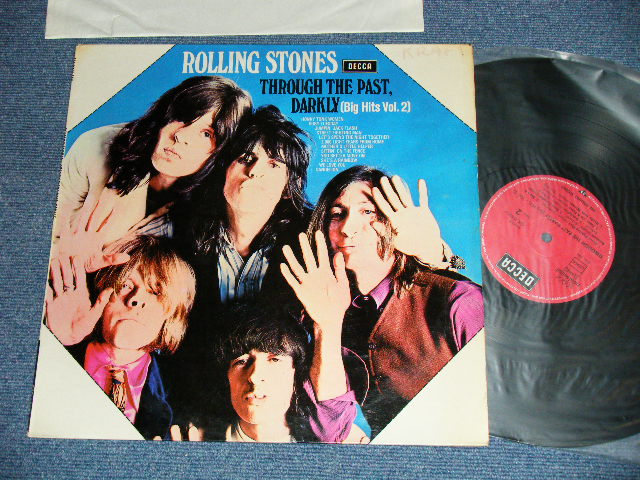 画像1: ROLLING STONES - THROUGH THE PAST,DARKLY ( Ex+/MINT- )  / 1970 GERMAN GERMANY  ORIGINAL  "2nd press RED Label with ROYAL SOUND " Credit  Label "NON OCTAGON Cover / SQUARE Cover " Used  LP  