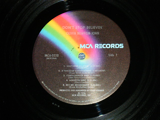 画像: OLIVIA NEWTON-JOHN -  DON'T STEP BELIEVIN' ( MINT-/MINT-)  /1976 US AMERICA   ORIGINAL Used LP 