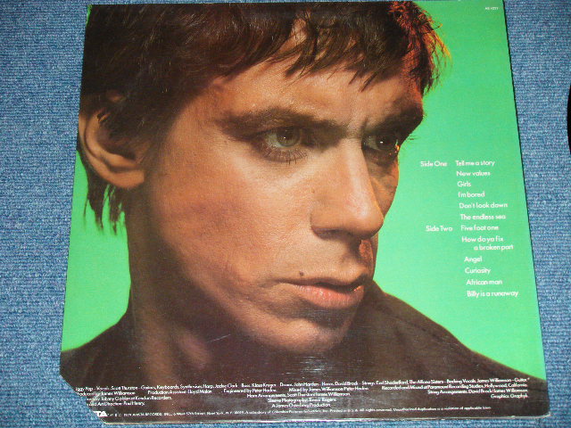 画像: IGGY POP - NEW VALUES (Matrix #  A) TI  AB-4237-SA-1 CTH KENDUN-A JG  A1   B) TI  AB-4237-SB-1 CTH KENDUN-B JG  A ) ( Ex++/MINT-) / 1979 US AMERICA ORIGINAL "PROMO" Used LP 