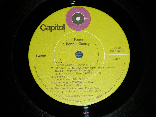 画像: BOBBIE GENTRY -FANCY ( Ex++/Ex+++ Looks:Ex++)  / 1970 US AMERICA ORIGINAL Used LP 