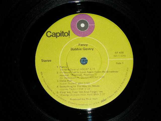 画像: BOBBIE GENTRY -FANCY ( MINT/MINT)  / 1970 US AMERICA ORIGINAL Used LP 