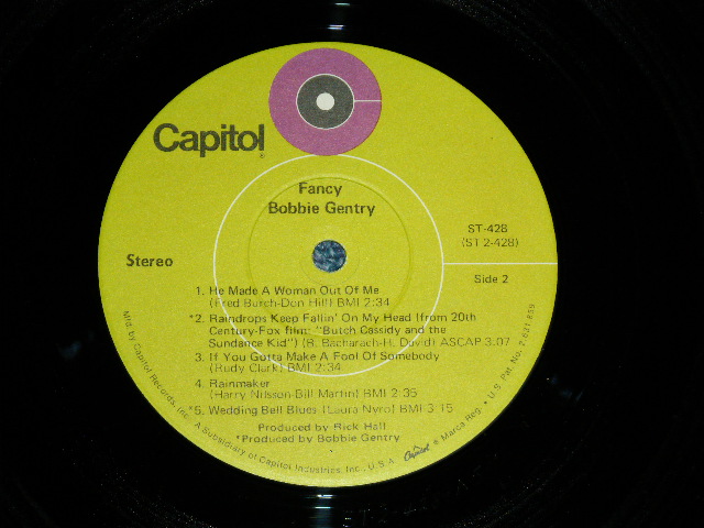 画像: BOBBIE GENTRY -FANCY ( MINT/MINT)  / 1970 US AMERICA ORIGINAL Used LP 