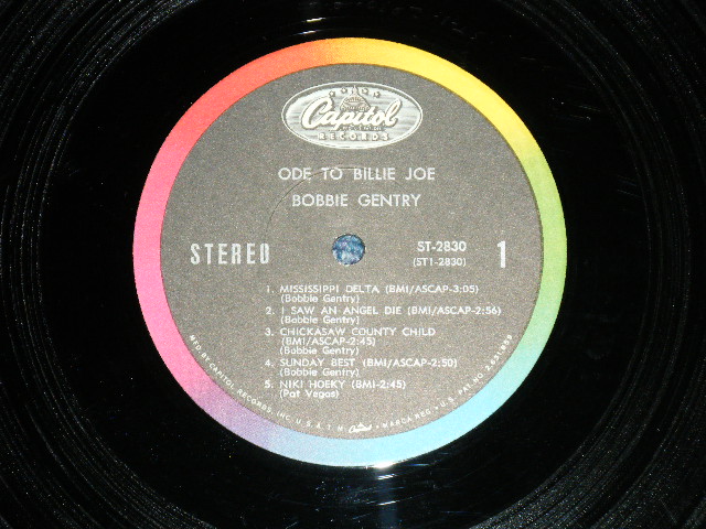 画像: BOBBIE GENTRY - ODE TO BILLIE JOE ( Ex++/Ex++ Looks:Ex+)  / 1967 US AMERICA ORIGINAL STEREO Used LP 