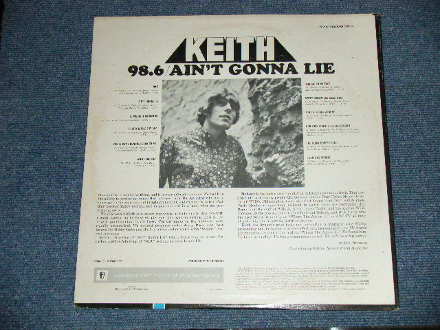 画像: KEITH - 98.6/AIN'T GONNA LIE ( Ex+/Ex  Looks:Ex+++) / 1967 US AMERICA ORIGINAL MONO Used LP 