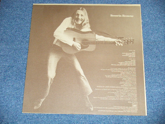 画像: SEVERIN BROWNE (BROTHER of JACKSON BROWNE) - SEVERIN BROWNE (Ex+++/MINT CUT OUT)  / 1972 US AMERICA ORIGINAL 1st Press Used LP 