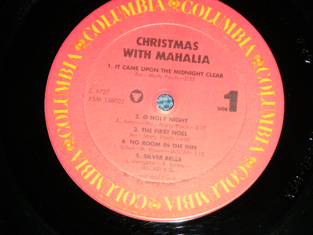 画像: MAHALIA JACKSON - CHRISTMAS WITH MAHALIA  (MINT-/MINT-)  /  US REISSUE Used LP 